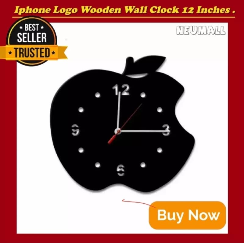 Wooden Wall clock | Home decor Watches | laser cut wooden Wall clock in sty