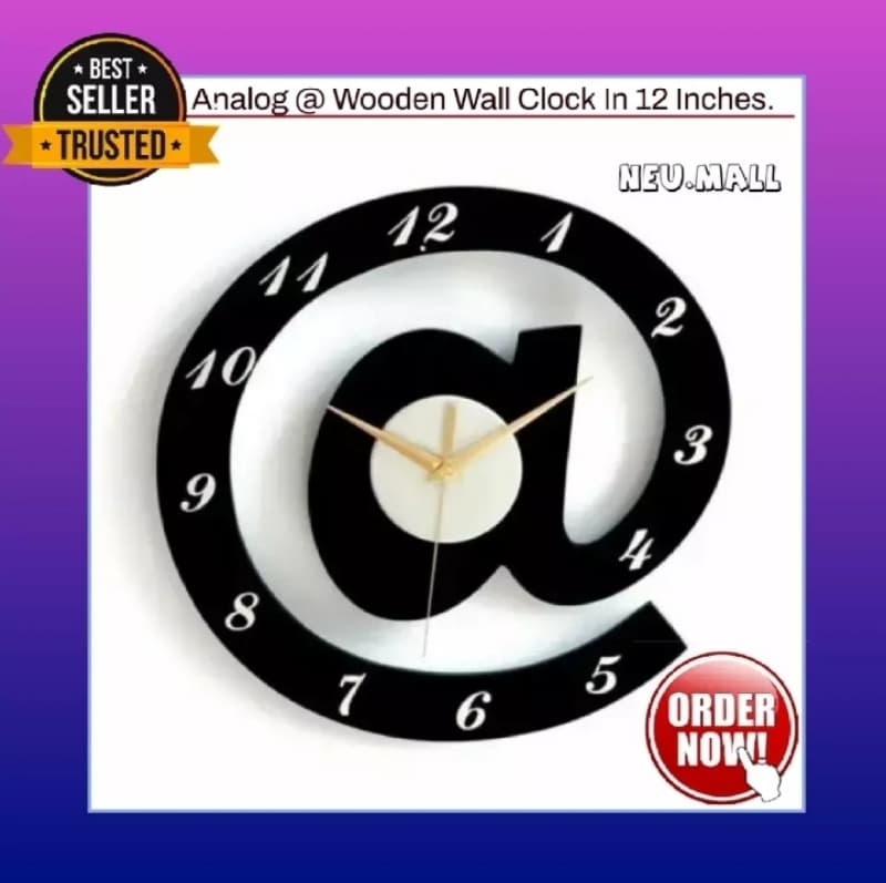 Wooden Wall clock | Home decor Watches | laser cut wooden Wall clock in sty